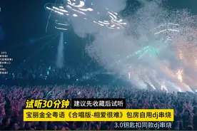 宝丽金全粤语经典dj串烧，劲爆dj嗨曲，越听越上头