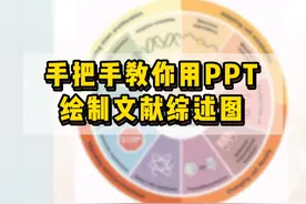 手把手教你用PPT绘制文献综述图 #论文插图 #科研绘图 #科研