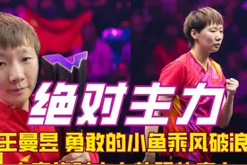 该怎么形容王曼昱的恐怖实力呢，是现役女子第一反手法兰克福冠军视频封面