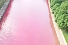 一夜之间，河水变成血红色？！官方回应：已初步找到并切断源头视频封面