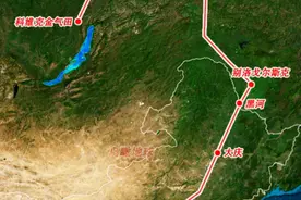 中俄东线天然气管道全线贯通 我国单管输气量最大的天然气管道——中俄东线天然气管道全线贯通，年输气能力增至380亿立方米，管道全长超8000公里。
#地图 #地理 #中俄天然气管道 #中俄东线天然气管道工程 #能源视频封面