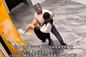 凌晨电梯厅内袭胸抱压猥亵女子的“头盔男”抓到了 视频封面