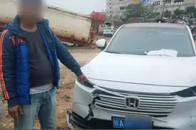 撞坏道路隔离护栏后逃逸，男子被拘留20日，罚款3000元 #交通安全视频封面