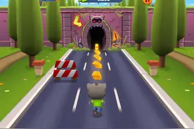 佛缘居士原创视频：Talking Tom Gold Run 汤姆猫跑酷