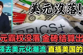 美元霸权没落 金砖结算出炉 引领去美元化潮流 直插美国的命!