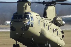 CH-47F“支奴干”以反向后轮启动、滑行起飞 #军迷发烧友视频封面