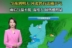 今明两天 河北多地仍有雷雨天气～雨后 高温将回归 闷热的桑拿天继续影响河北#石家庄暴雨 ##河北本周末高温回归带来温度更高的“桑拿天 ”#河北天气预报视频封面