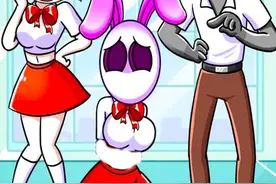 节奏盒子 奥伦趁平基失忆恶搞平基，竟忽悠平基戴上了面具