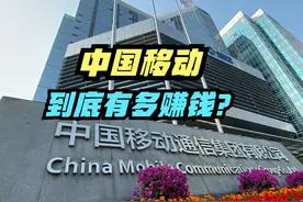 中国移动被指超额流量费吸血老年人，中国移动有多暴利？历年营收视频封面