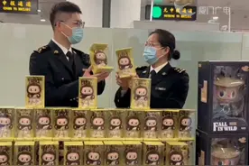 厦门海关查获70个泡泡玛特玩偶（记者/陈夏辛）#厦门 #海关视频封面