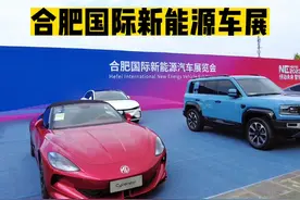 合肥新能源车展！好多新车！来看看在一起的中国车#中国车视频封面