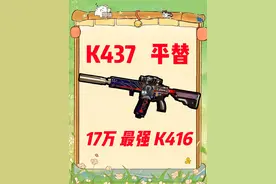 三角洲行动 仅需17万的 无敌粑粑枪  K416~ 使用玩法：1.直接五弹