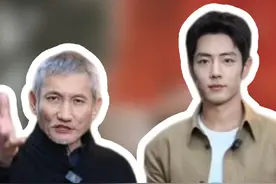 为什么在片场一向暴躁的徐克导演，遇到肖战后却瞬间哑了火？#肖战 #徐克 #娱乐 #射雕英雄传之侠之大者 #内容启发搜索