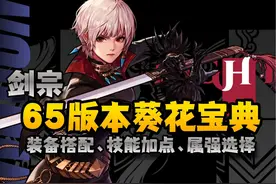 dnf手游65版本剑宗葵花宝典-装备搭配、技能加点、属强选择视频封面