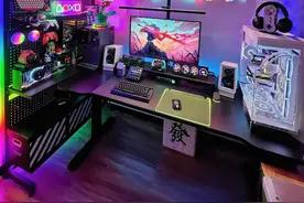 讲真！打造5㎡男生快乐屋如此简单 #桌面改造 #电竞房 #桌搭 #房间改造 #电竞桌面布置