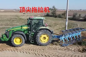 体验全球顶尖四百马力拖拉机之一，钱到位买的不是质量而是舒适度视频封面