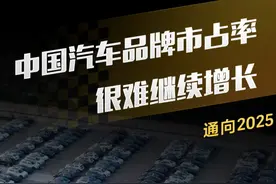 通向2025：中国汽车品牌市占率很难继续增长 #解读 #汽车 #国产车 #市占率视频封面