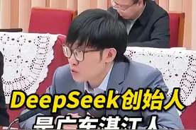 DeepSeek创始人梁文峰是广东湛江人：正准备回广东过年视频封面