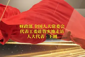财政部 全国人大常委会代表工委赴鲁实地走访人大代表-王刚视频封面