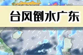 广东人注意，#暴雨 要来了！台风“#丹娜丝 ”即将折返广东，10-12日我省有暴雨到大暴雨局地特大暴雨，请注意提前做好防御！#广东dou知道 #台风 #天气预报