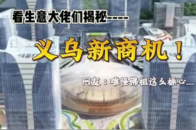 何为“贸易跃迁升维”之区？何为“生意增长无界”之区？ 何为“品牌加速出海”之区？看生意大佬们揭秘义乌市场新商机！#全球数贸中心进展视频封面