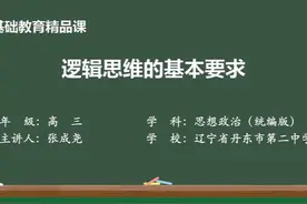 人教版政治选修3-逻辑思维的基本要求视频封面