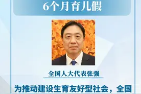 【#建议男性可申请6个月育儿假】#建议分担生育假期企业用工成本 为推动建设生育友好型社会，全国人大代表张强接受@中国新闻周刊 采访时表示，建议严格落实育儿假、配偶陪产假等制度，试点“父育假”制度，如男性可申请最长6个月育儿假，推动男性育儿责任分担。同时，统一生育假期成本分担机制，对企业支付女职工产假期间社保费用给予财政补贴，建议一孩家庭补贴50%，二孩、三孩家庭提高至70%-90%，降低企业用工压力。#周刊君带你看两会视频封面