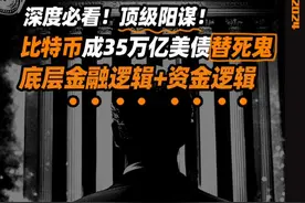 顶级阳谋！比特币疯狂背后的金融霸权逻辑 #掘金计划2024 #一口气看懂经济学 #金融逻辑 #美债 #比特币视频封面