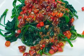 空心菜买回家，你就像我这样做，翠绿不发黑，清爽又解腻，巴适视频封面