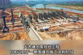 本月底实现！犬木塘水库工程最新进展来了！#湖南邵阳 #湖南之声 视频封面