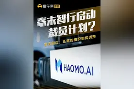 毫末智行启动裁员计划？官方回应：正常的组织架构调整 #毫末智行 #裁员 #快讯视频封面