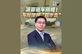 冰雹砸车别慌！车险理赔“四步走”（央视频号：财经老王）视频封面
