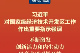 新华社消息｜习近平对国家级经济技术开发区工作作出重要指示强调 不断激发创新活力和内生动力 以高水平对外开放促进深层次改革高质量发展视频封面