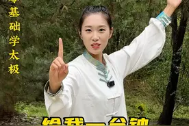 给我一分钟，教你一套发力太极拳 #太极拳 #太极教学 #弘扬中华武术视频封面