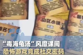 “毒海龟汤”风靡课间，血腥暴力情节让家长担忧，恐怖游戏竟成社交密码（大象新闻原创）#大象主播说 @大象新闻主持人陈静华