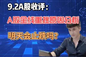 收评：A股全线重挫原因分析，明天会止跌吗？听听老手怎么说 收评视频封面