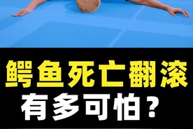 鳄鱼的死亡翻滚有多可怕？被咬住了该如何逃脱？ #鳄鱼 #死亡翻滚 #逃生 #奇趣冷知识视频封面