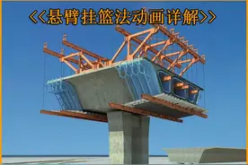 一个视频详解悬臂挂篮施工法全过程视频封面