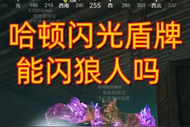 #和平精英 #地铁逃生 哈顿的闪光盾牌，能闪狼人吗