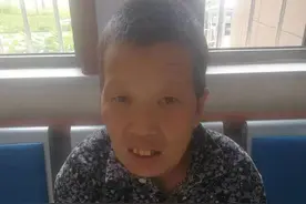 包头市救助站：五旬女子被救助，穿蓝色格子上衣、灰色裤子，高1米55图片