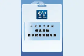 新华社消息｜公安机关侦破缅北果敢白家犯罪集团专案（记者：熊丰）