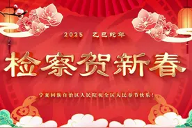 宁夏回族自治区人民检察院向全区人民拜年！ #蛇年春节视频封面