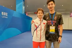 湛江师徒再次同框！全红婵与启蒙教练郭艺在杭州亚运会赛场重逢！#杭州亚运会视频封面