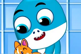 我捡了一只小狗当宠物 #儿童动画 #早教动画 #动画小故事