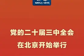 新华社消息｜党的二十届三中全会在北京开始举行视频封面