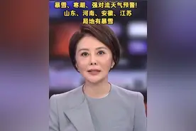 暴雪、寒潮、强对流天气预警！ 山东、河南、安徽、江苏局地有暴雪视频封面