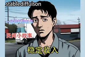一款神奇的AI漫画软件，教你一键制作【民间故事】 无需剪辑视频封面