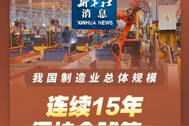 新华社消息｜我国制造业总体规模连续15年保持全球第一视频封面