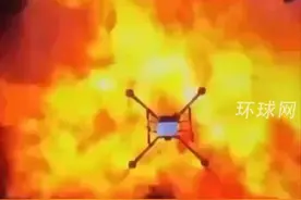 画面曝光：泰国陆军使用泰国产无人机轰炸柬埔寨前线弹药库，产生巨大爆炸