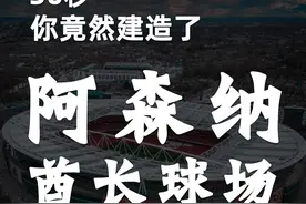 只需30秒，你竟然建造了阿森纳酋长球场 #结构设计 #涨知识 #科普 #阿森纳视频封面
